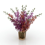 Fleurs modle 3D