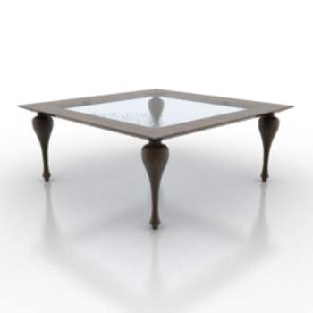 Transparent checs modle de table