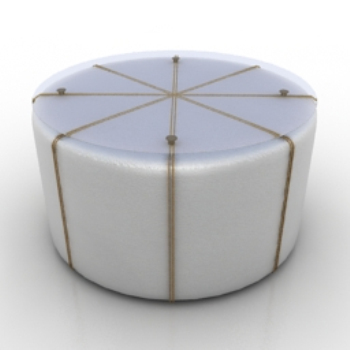 table ronde modle 3D