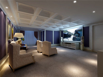 Modles modernes grande salle de sjour 3D