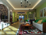 Salon modle 3D de style espagnol