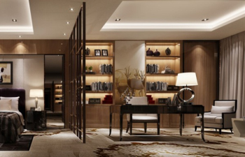 luxe chambre den modles 3d.
