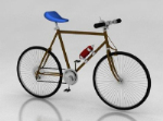 modle 3d sans sige arrire seul vlo