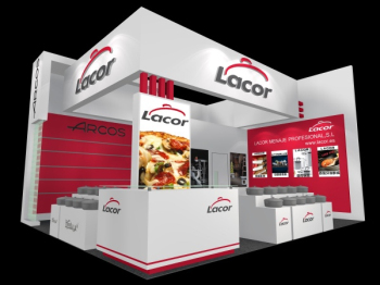 Stand de marchandises matriau modle 3D