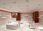La conception de boutique de vtements en 3D