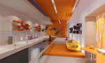 Chaud salle de musique de ton modle 3D