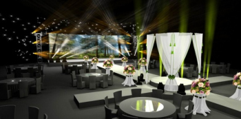 Salle de mariage modle 3D