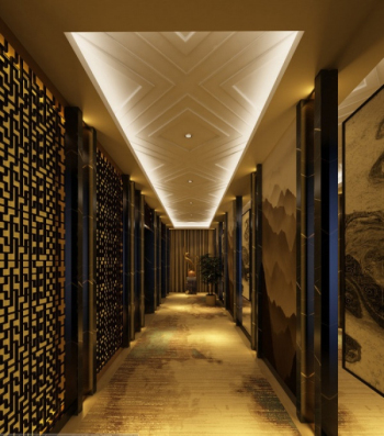 Restaurants modles passerelle 3d