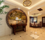 Restaurant entre Antique modle 3D