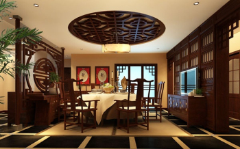 Forfait de chambre Deluxe modle 3d Restaurant chinois