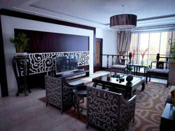 Modle 3D du classique salon de style chinois