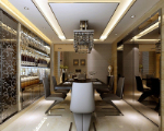 Modle 3D de haut de gamme restaurant de la maison