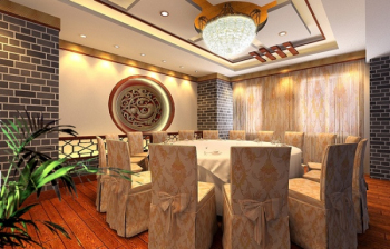 Chinoise boîte d'hôtel modles 3d
