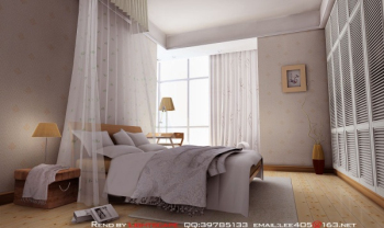 Simple petite chambre modle 3D
