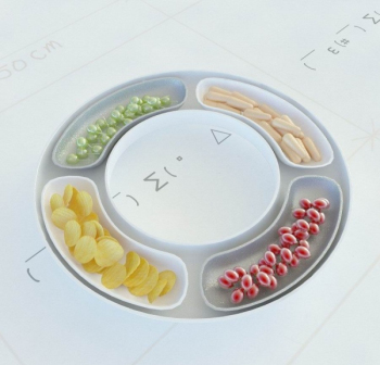 Confiserie Snacks plaque modle 3D