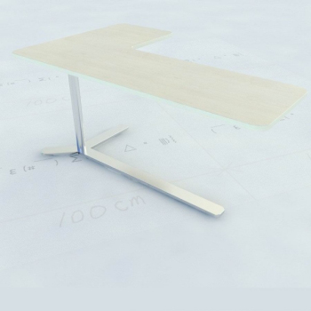 table en bois personnalis modle 3D