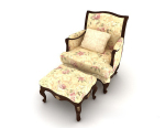 Modle europen 3d modle 3d sofa unique