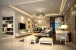 salon modle 3D de luxe lgant