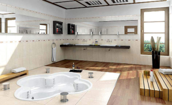salle de bains de luxe modle 3D