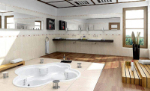 salle de bains de luxe modle 3D