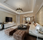 Continental modle 3D exquis salon