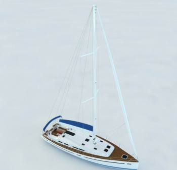 modle 3d yacht de luxe