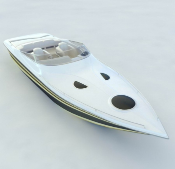 modle 3d pointe de yacht