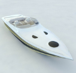 modle 3d pointe de yacht