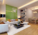 Petits frais salon confortable modle 3D