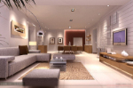 modles 3D moderne de salon de style