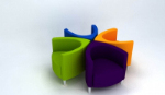 divan Colorful modle 3D