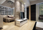 Atmosphrique petit appartement de design d