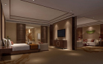 Chinois vivant chambre suite parentale modle 3d