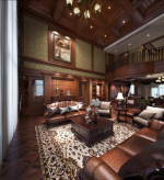 Grand salon modle 3D de style europen