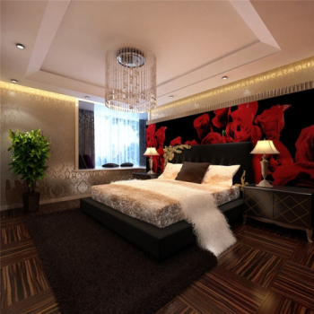 Luxe modle de chambre brillamment