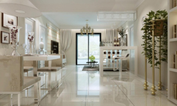 Frais salon modle 3d salle blanche
