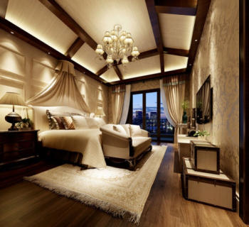 Exquise chambre dcoration modle 3d