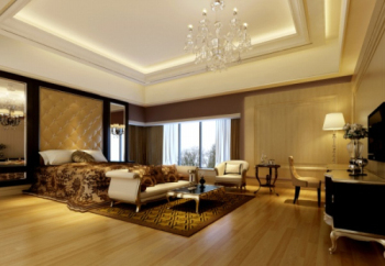 superbe chambre de style europen modle 3d