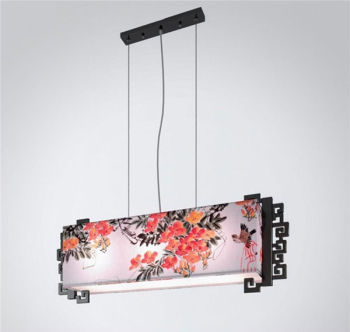 Place chinoise Lustres de style classique modle 3D