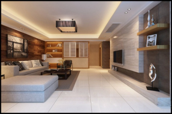 Simple modle 3D de conception salon