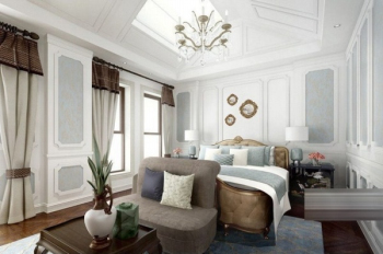 Petit et confortable chambre modle 3d