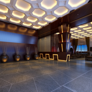 plafond de la halle Creative modle 3D