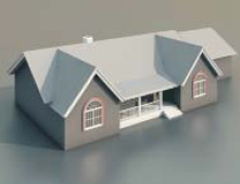 1 villas / Architectural Model-1