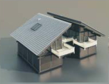 Rsidentiel avec la personnalit / Architectural Model- 45