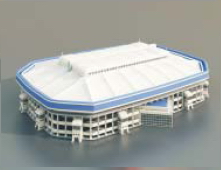 Stade / Architectural Model-52