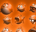 Cartoon poisson animaux 44