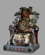 Secrtaire financier statue