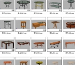 Le beau modle de style table  caf