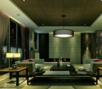 Un modle de logement salon modle