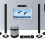 Home Theater modle 3D